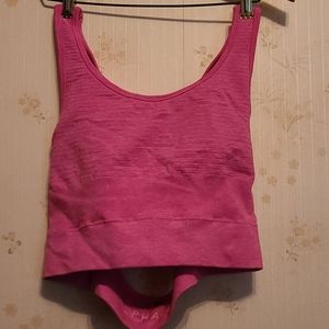 Alphalete Vault bra in Hot Pink size XL